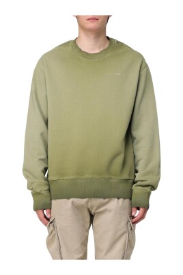 sweat-shirt-col-rond-vert