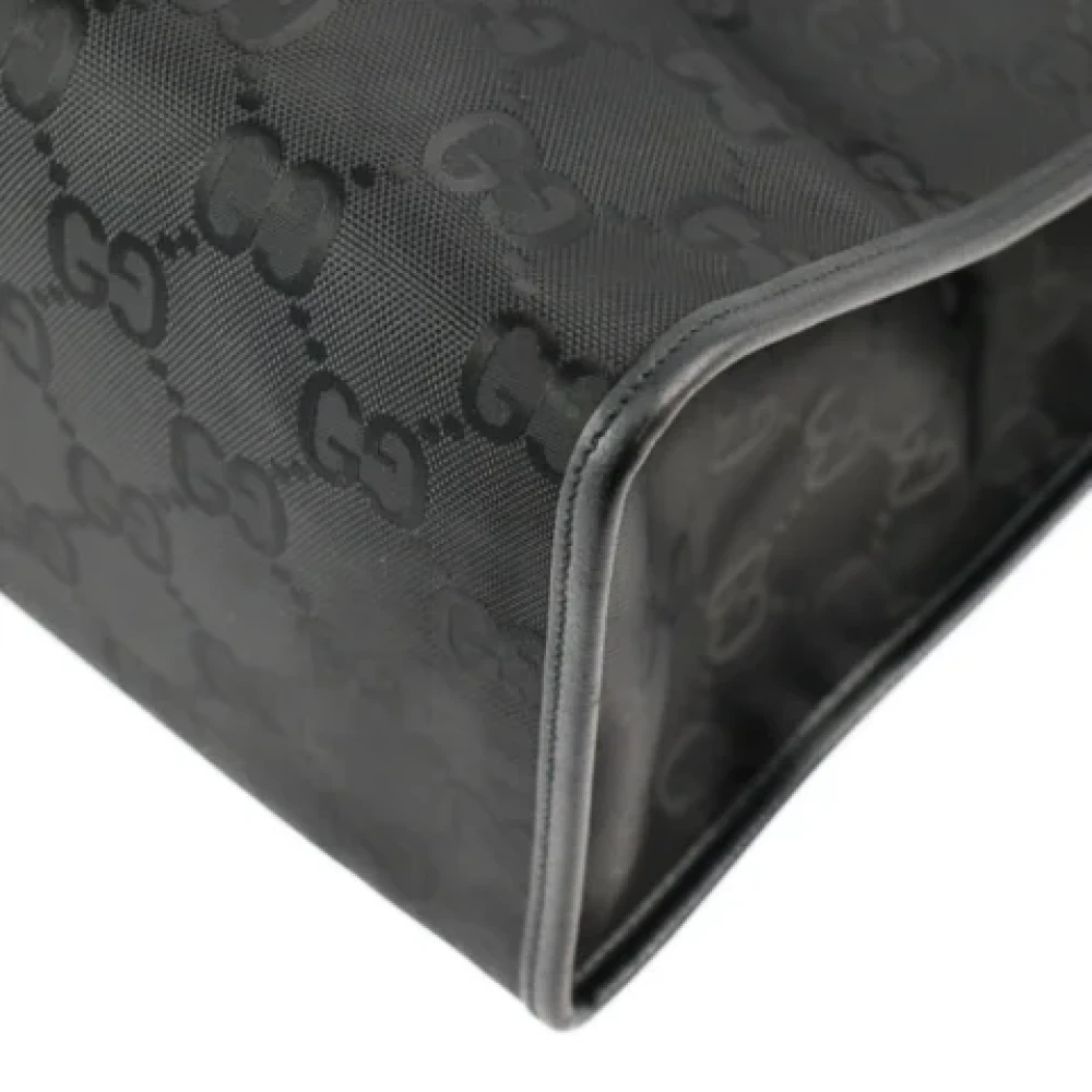Gucci Vintage Pre-owned Leather totes Black Dames