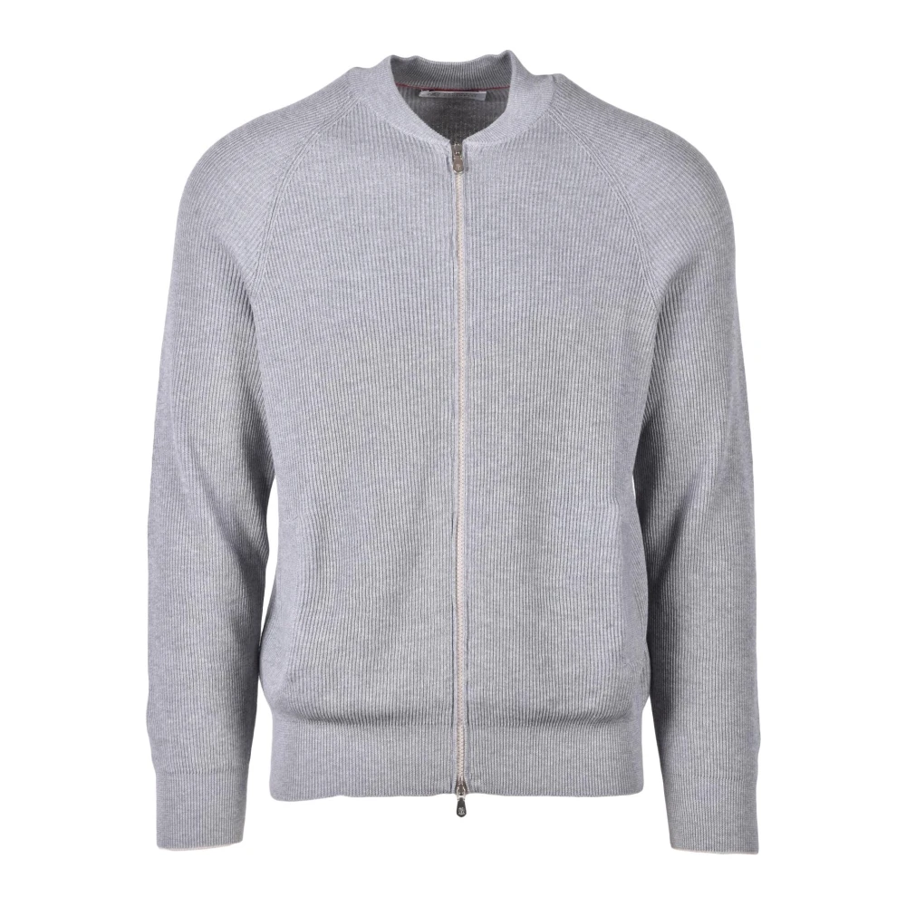 BRUNELLO CUCINELLI Vest Gray Heren