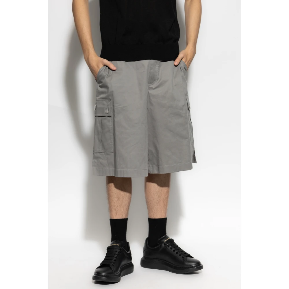 Dolce & Gabbana Cargo shorts Gray Heren