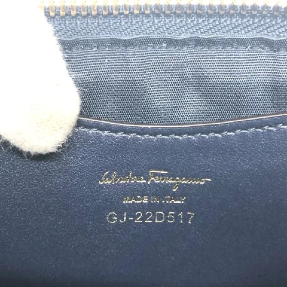 Salvatore Ferragamo Pre-owned Leather clutches Multicolor Heren