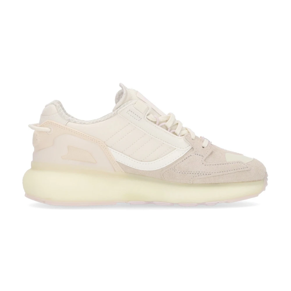 Adidas Women's Beige Boost W Low Sneaker - Skateboarding - 6 1/3 Uk- Sport