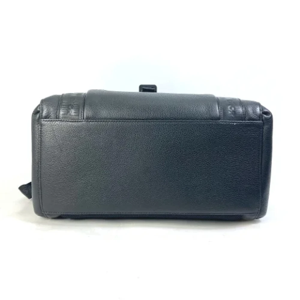 Dior Vintage Pre-owned Leather dior-bags Black Dames