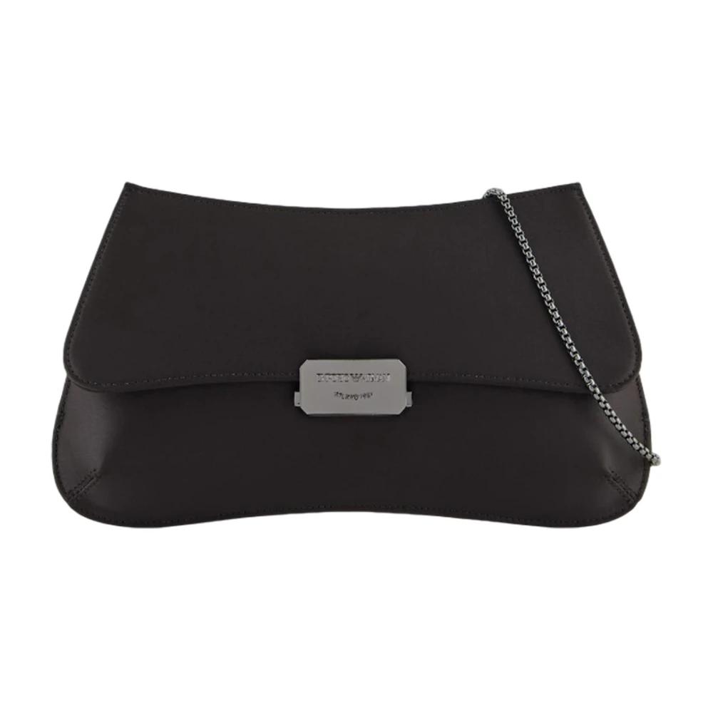 Emporio Armani Zwarte Schoudertas met Ketting Black Dames