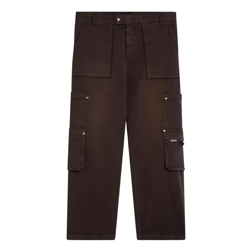 Represent Regular Fit Broek Brown Heren