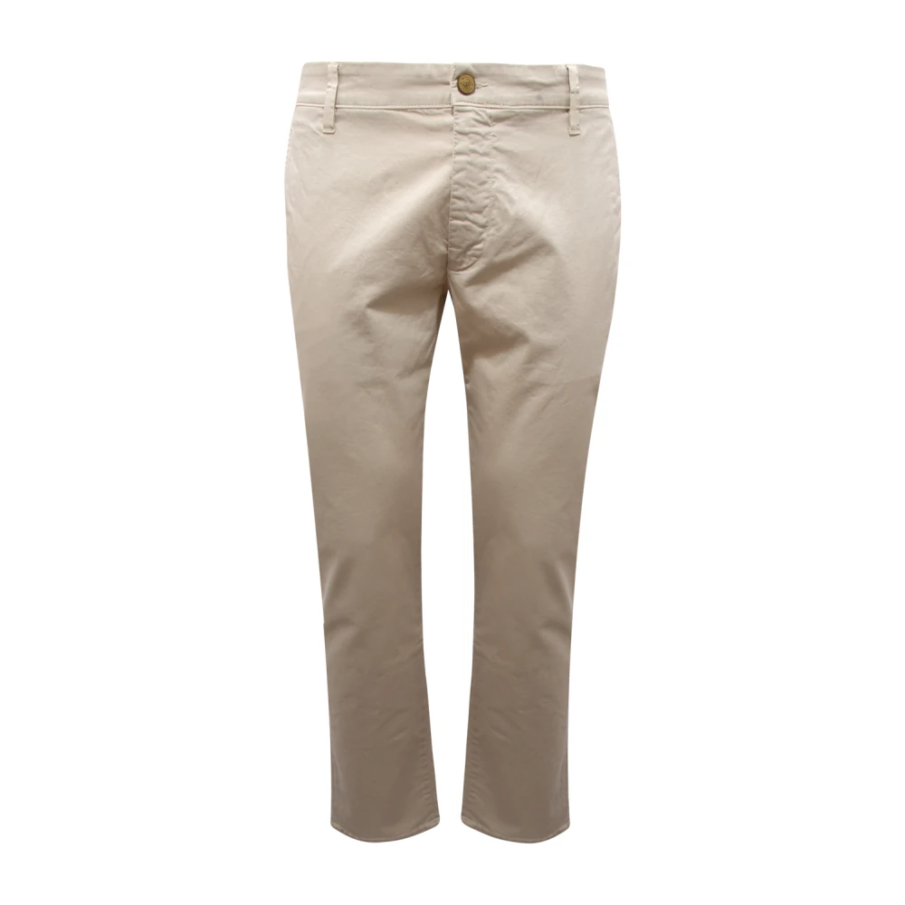 Jeckerson Men's Beige Chino Slim - Chinos - W40 - Trousers