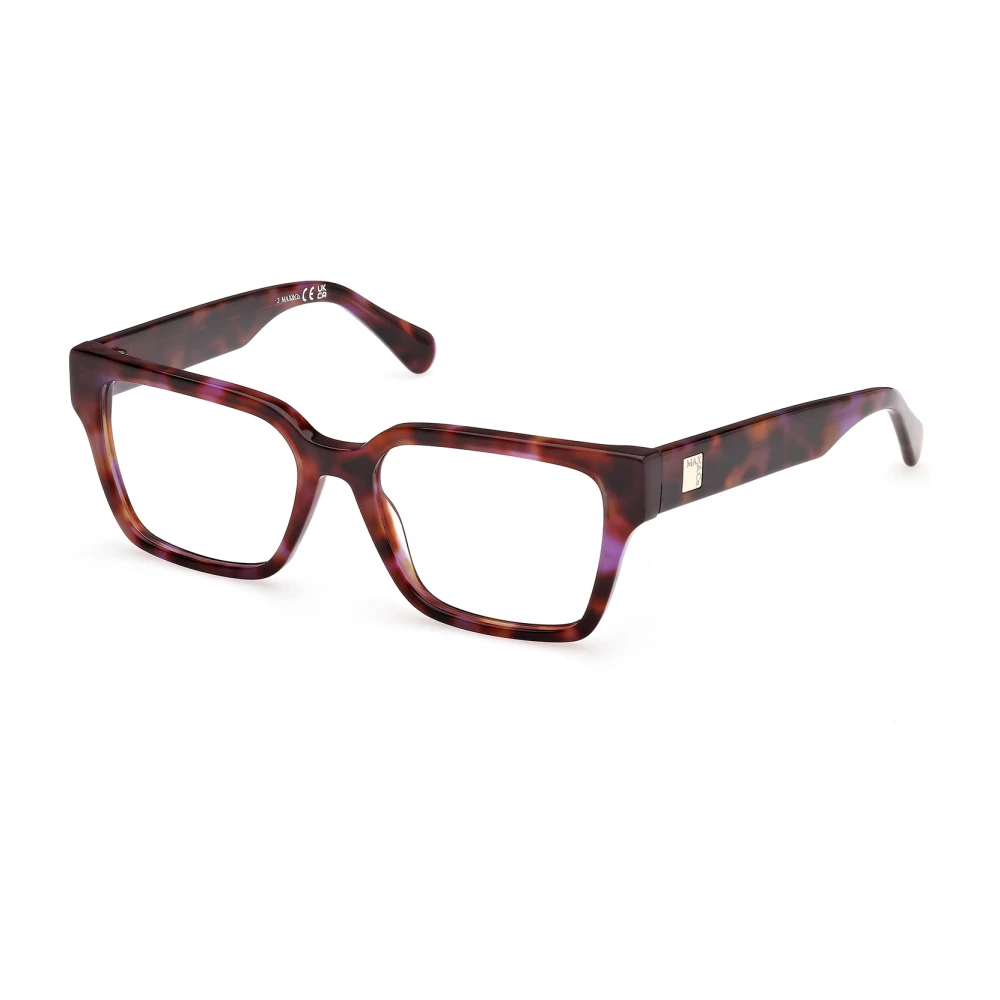 Max & Co Brown Glasses, Female, 51 Mm, Stylish Eyeglasses In Blue Color