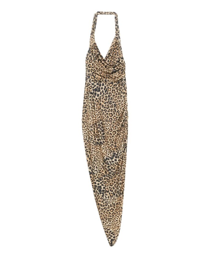 pastel-yellow-cheetah-print-dress