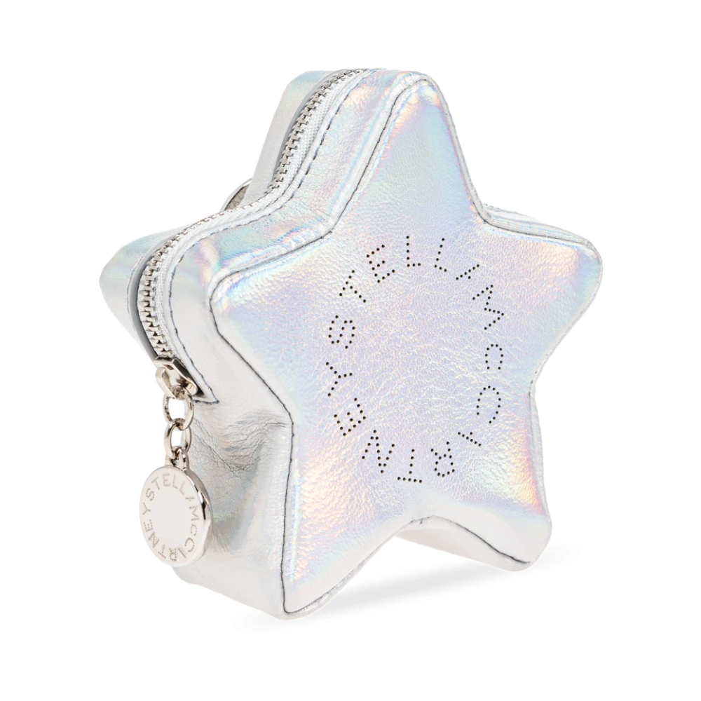 Stella Mccartney Vegan leren etui Gray Dames
