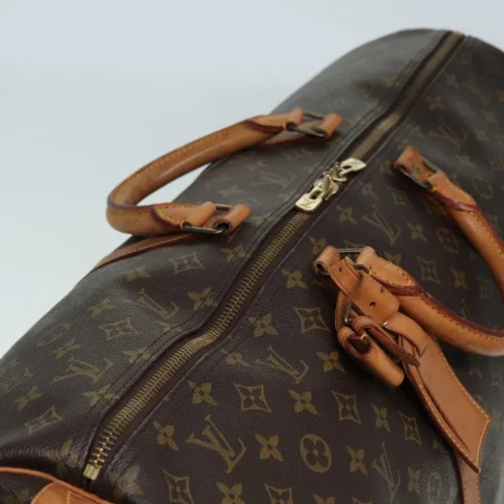 Louis Vuitton Vintage Pre-owned Canvas travel-bags Brown Dames