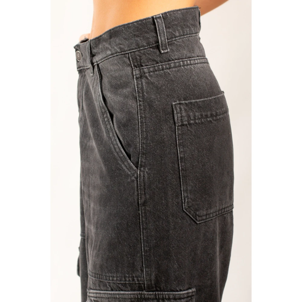 Diesel Cargo Jeans Double Style 02 Black Dames