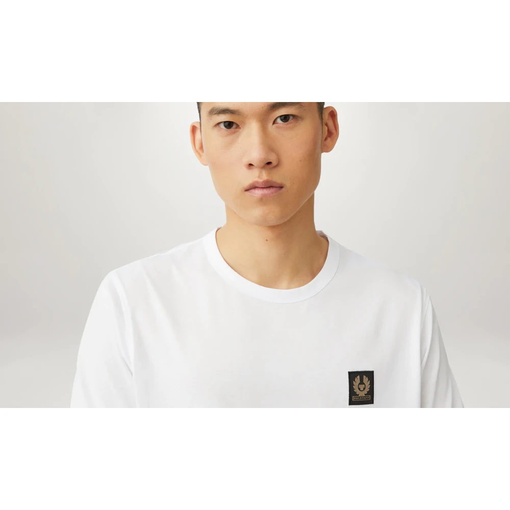Belstaff Klassiek T-shirt met ronde hals White Heren