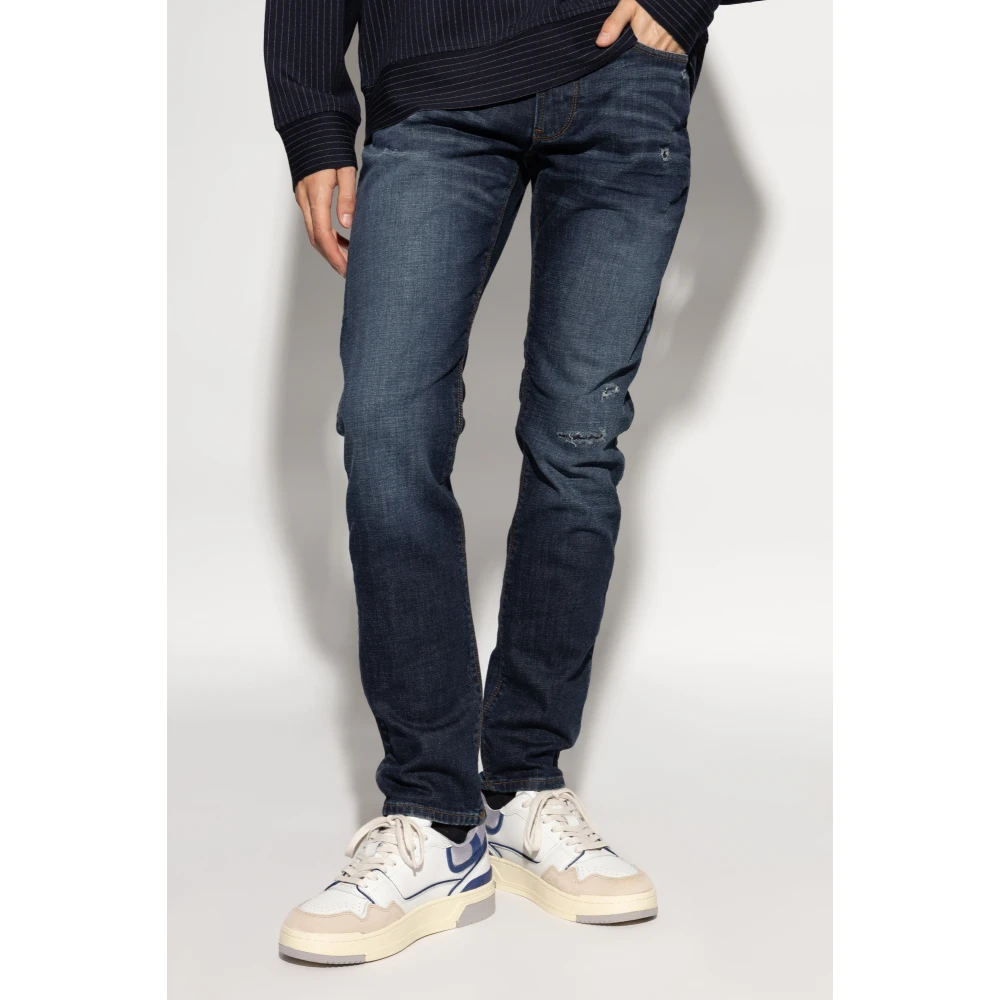 Emporio Armani Slim fit jeans Blue Heren