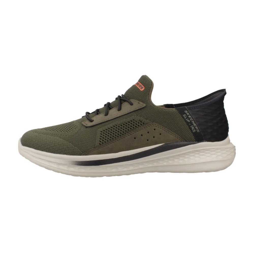 Skechers Casual Sneakers 210891S Slade Heren Schoenen Groen