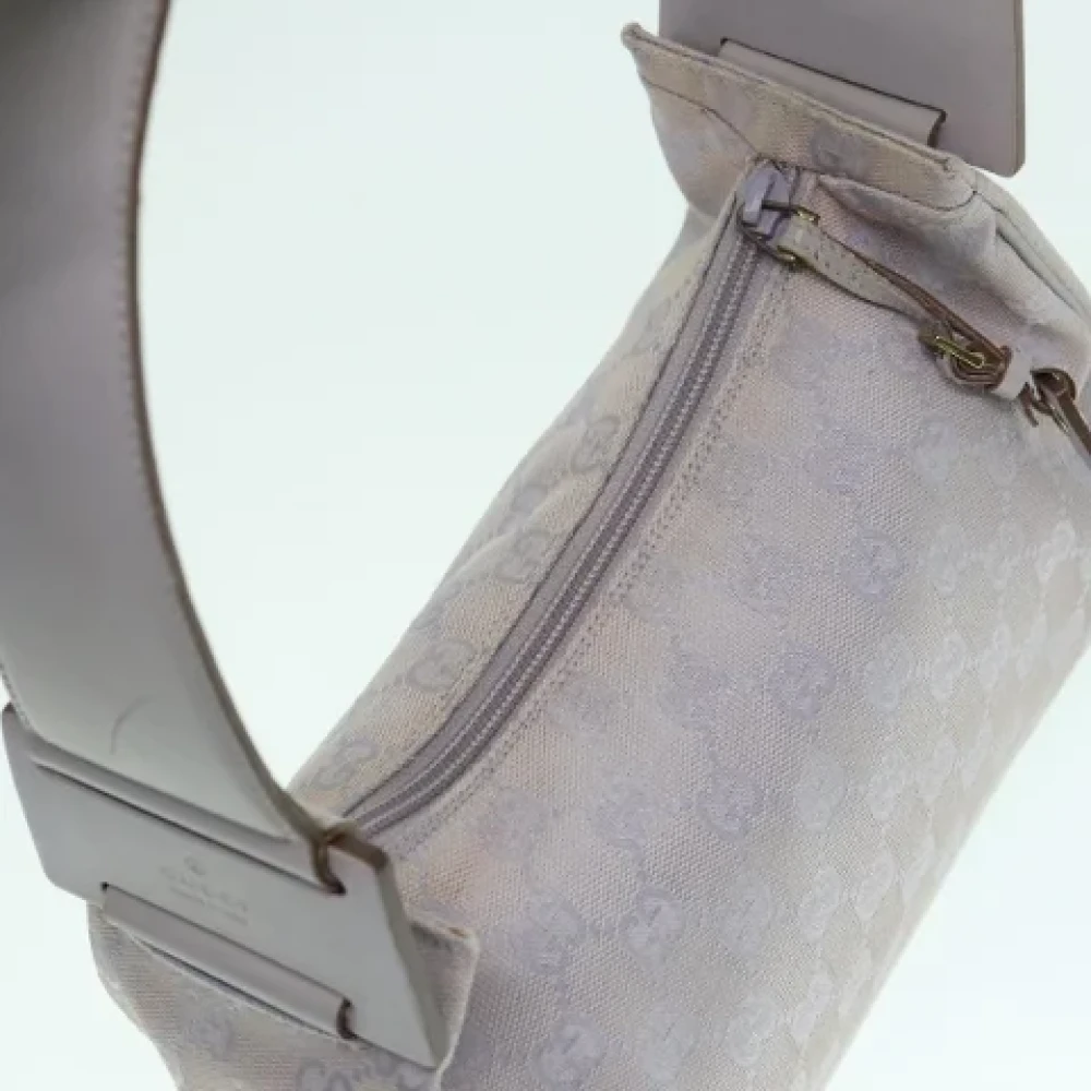 Gucci Vintage Pre-owned Canvas gucci-bags Gray Dames