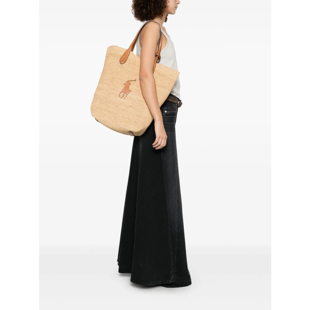 Polo Ralph Lauren Beige Handtas voor Vrouwen Beige Dames
