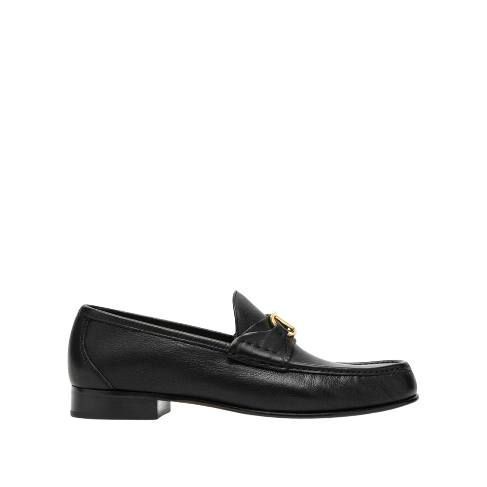 Valentino Garavani Men's Black Loafers, 9 Uk, Stylish Loafers For