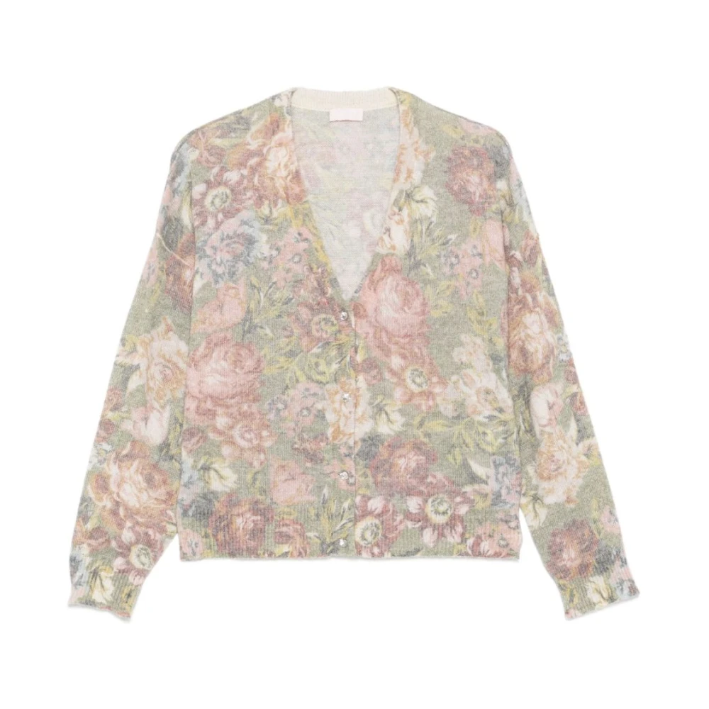 Liu Jo Donna Multicolor - Maglia Aperta Sanderson Print - Knitwear - E - M - Immagine 3