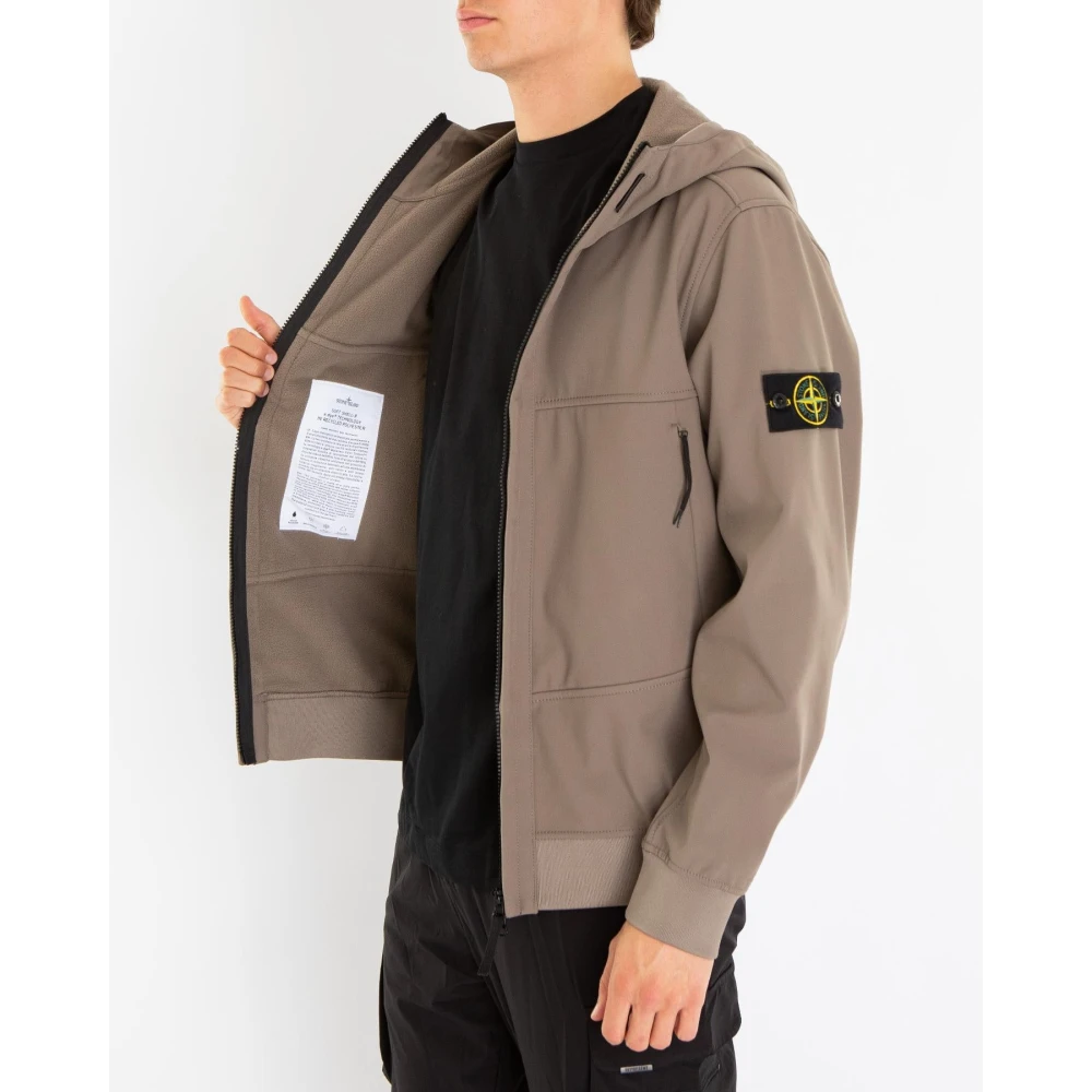 Stone Island Licht buitenkleding voor heren Brown Heren