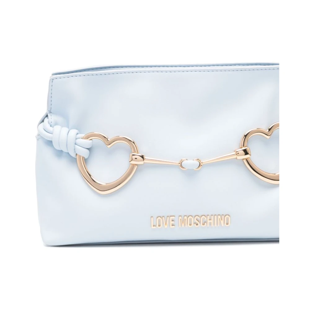 Love Moschino Lichtblauwe Schoudertas Celeste Blue Dames