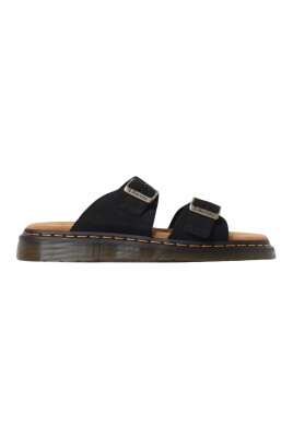 black-leather-buckle-sandals