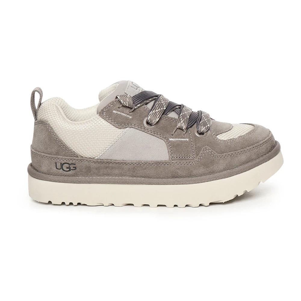 UGG Beige Sneakers Snörning Gummisula Beige, Herr