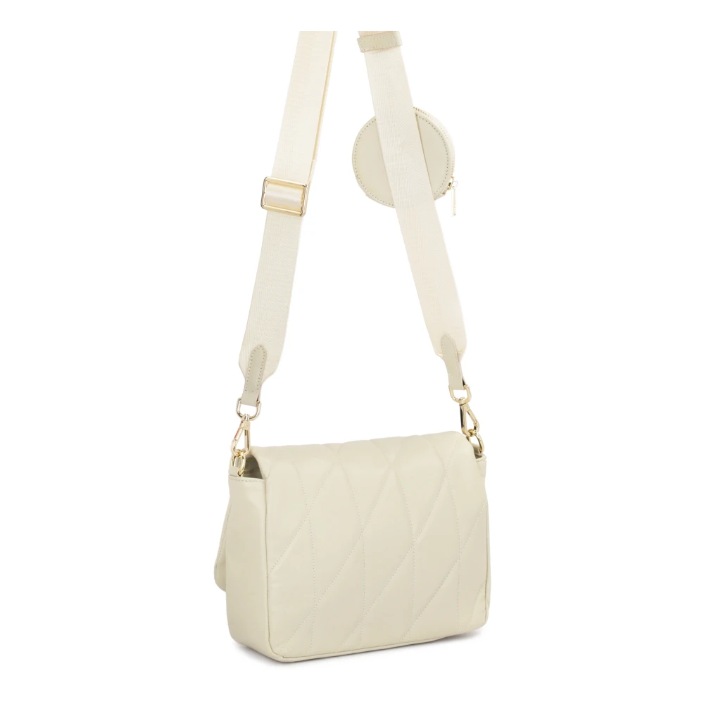 Kazar Kleine handtas met textielband en portemonnee Beige Dames