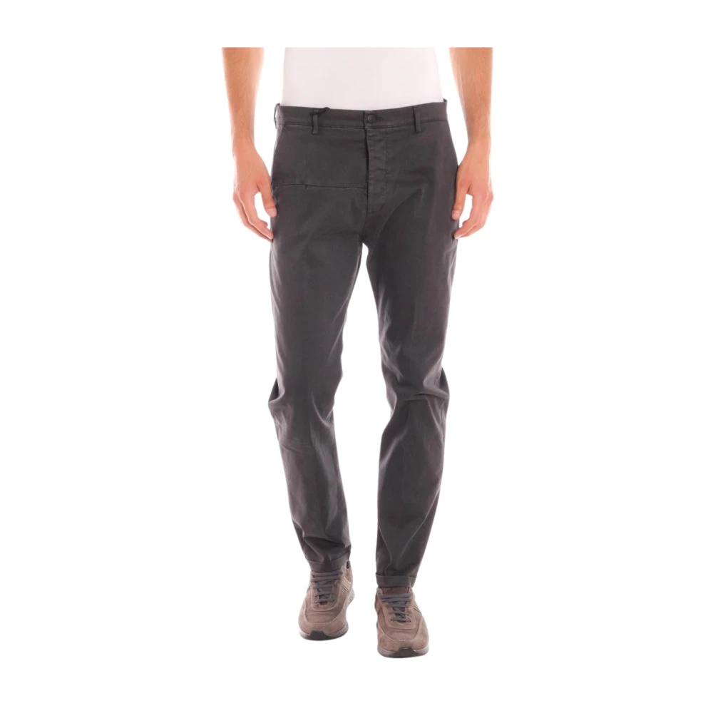 Daniele Alessandrini Men's Gray Chinos - Chinos - W36 - Trousers
