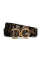 ceinture-en-cuir-imprime-leopard