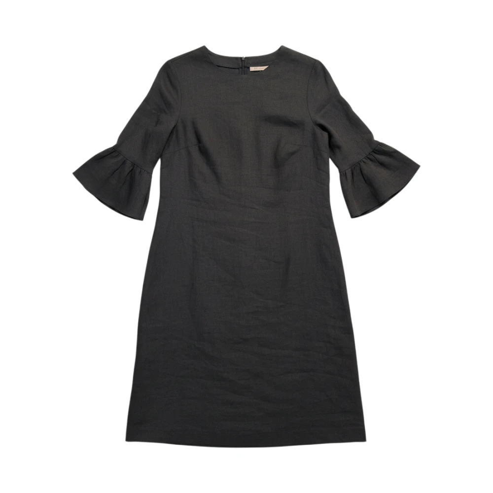 Stenströms Women's Black Short Dresses, M, Lindsay Linen Dress