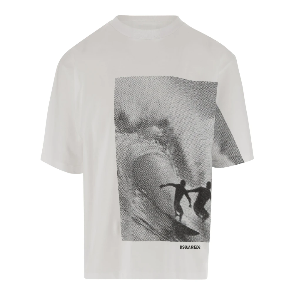 Dsquared2 Stijlvolle Kledingcollectie White Heren