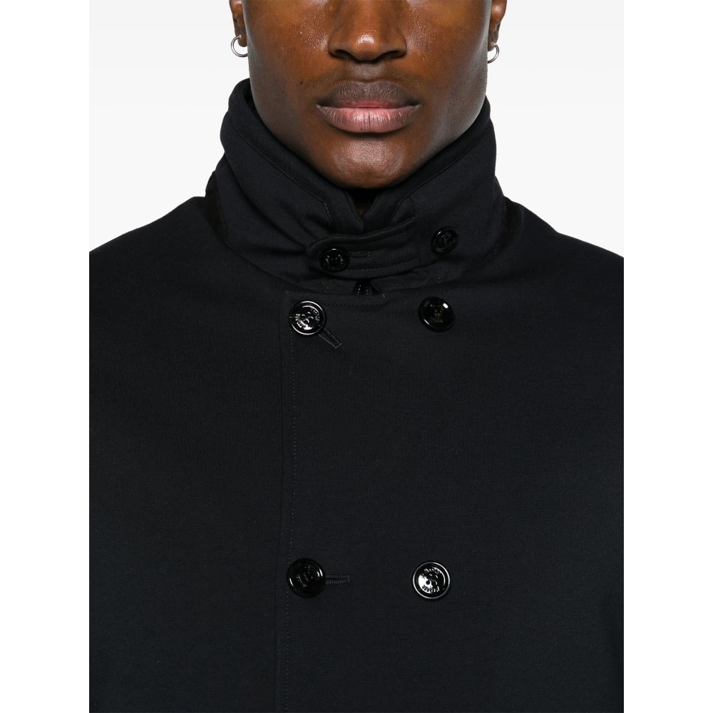 Moorer Dubbelbreasted donsjack Blue Heren