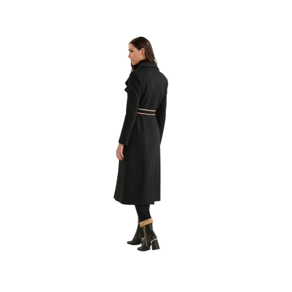 Alviero Martini 1a Classe Stijlvolle Jas voor Mannen en Vrouwen Black Dames
