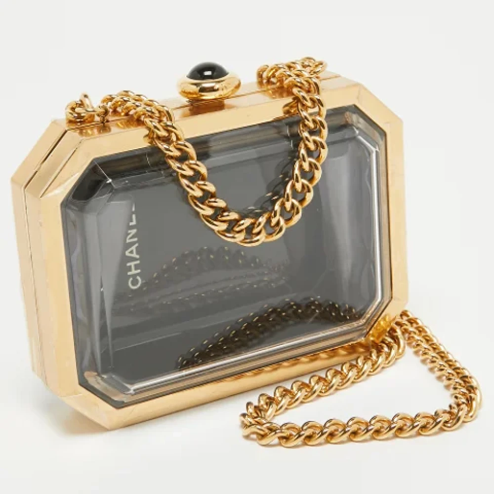 Chanel Vintage Pre-owned Metal chanel-bags Gray Dames