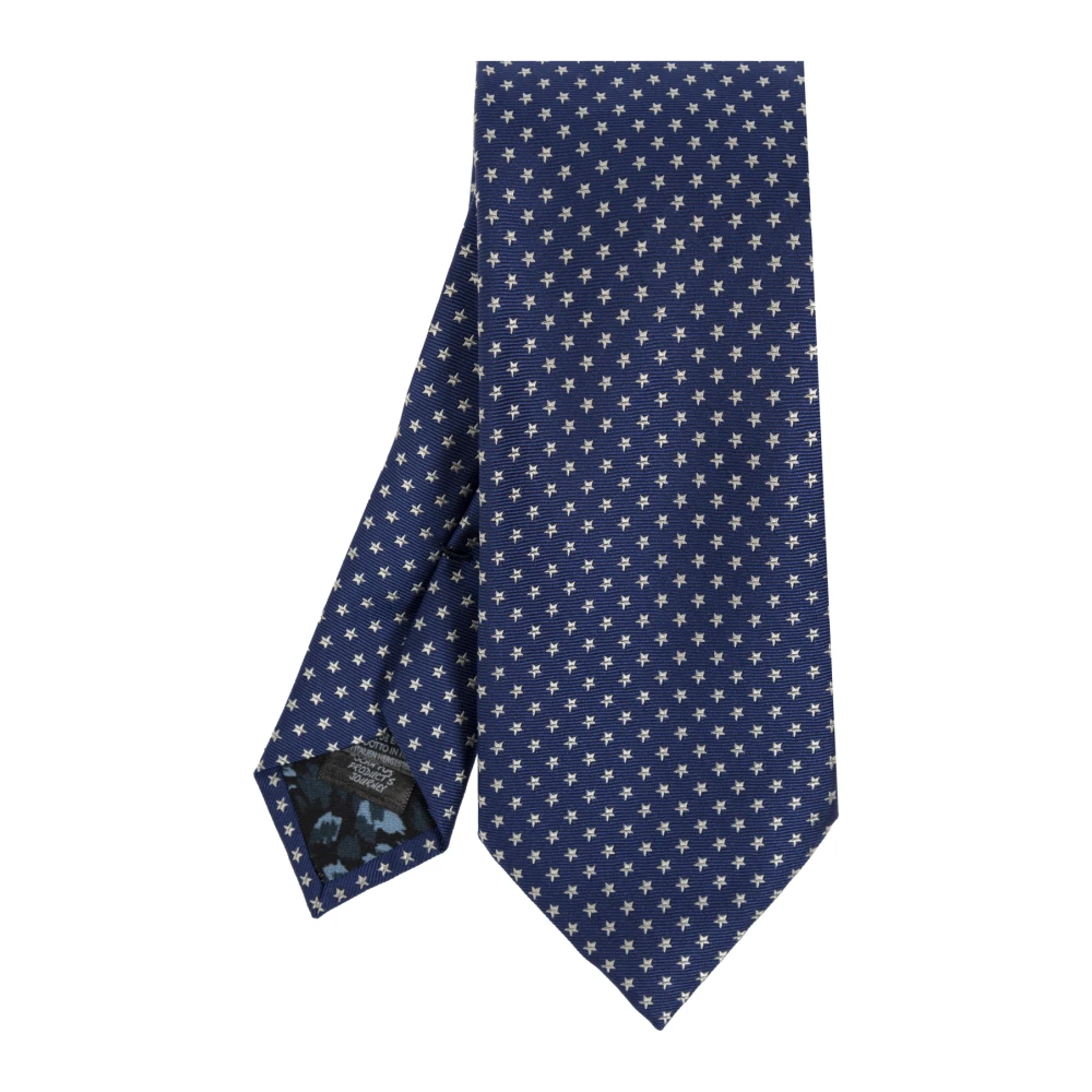 Paul Smith Zijden stropdas Blue Heren