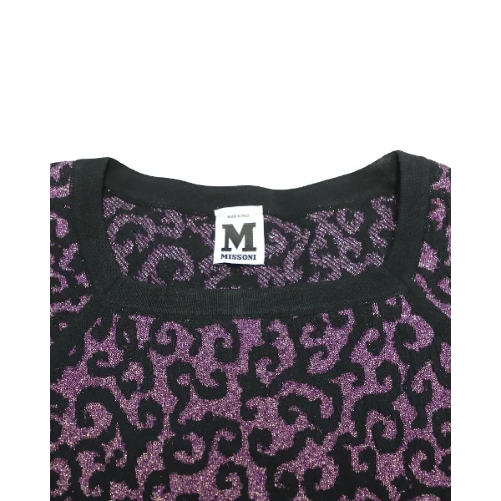 Missoni Pre-owned Fabric dresses Purple Dames