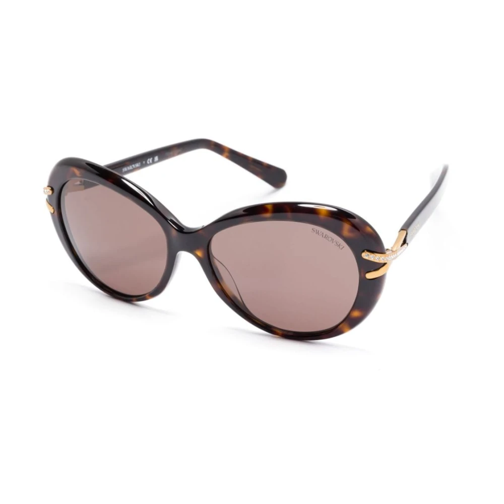 Swarovski Donna Marrone Occhiali Da Sole