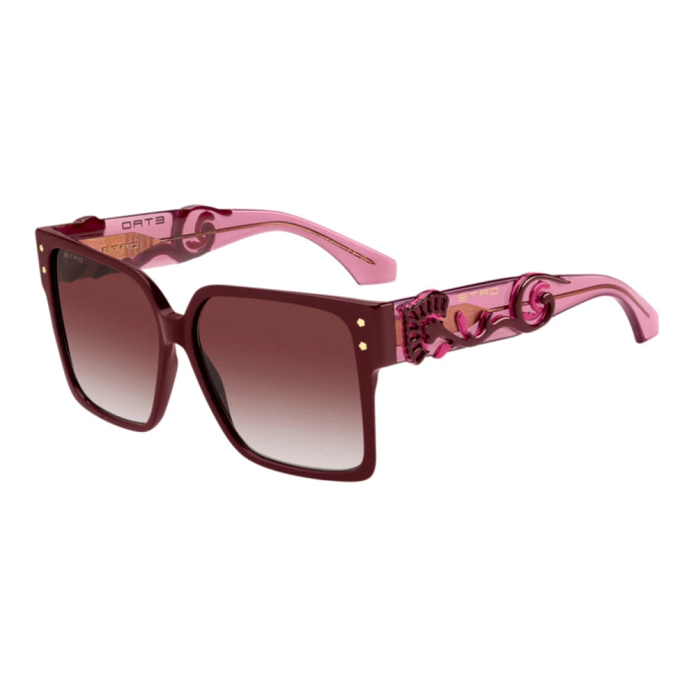 Etro Women's Red Sunglasses, 59 Mm, Etroblossom Sunglasses