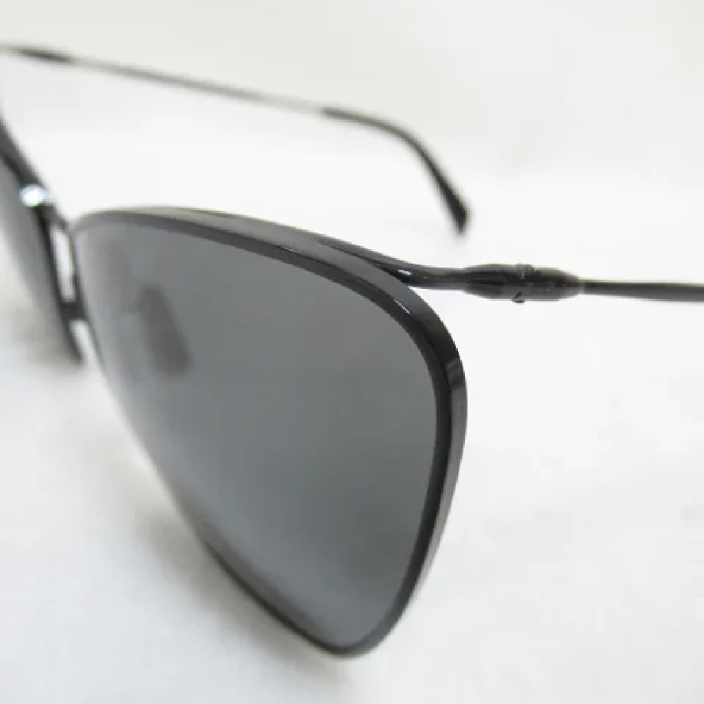 Celine Vintage Pre-owned Plastic sunglasses Black Dames