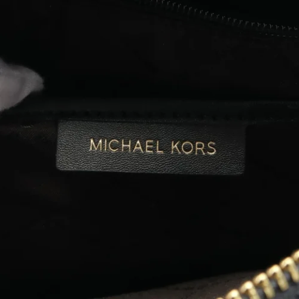 Michael Kors Pre-owned Leather backpacks Black Dames