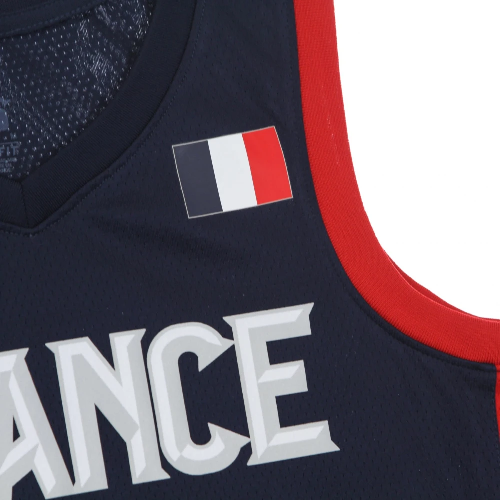Jordan Beperkte Frankrijk Road Basketbalshirt Blue Heren