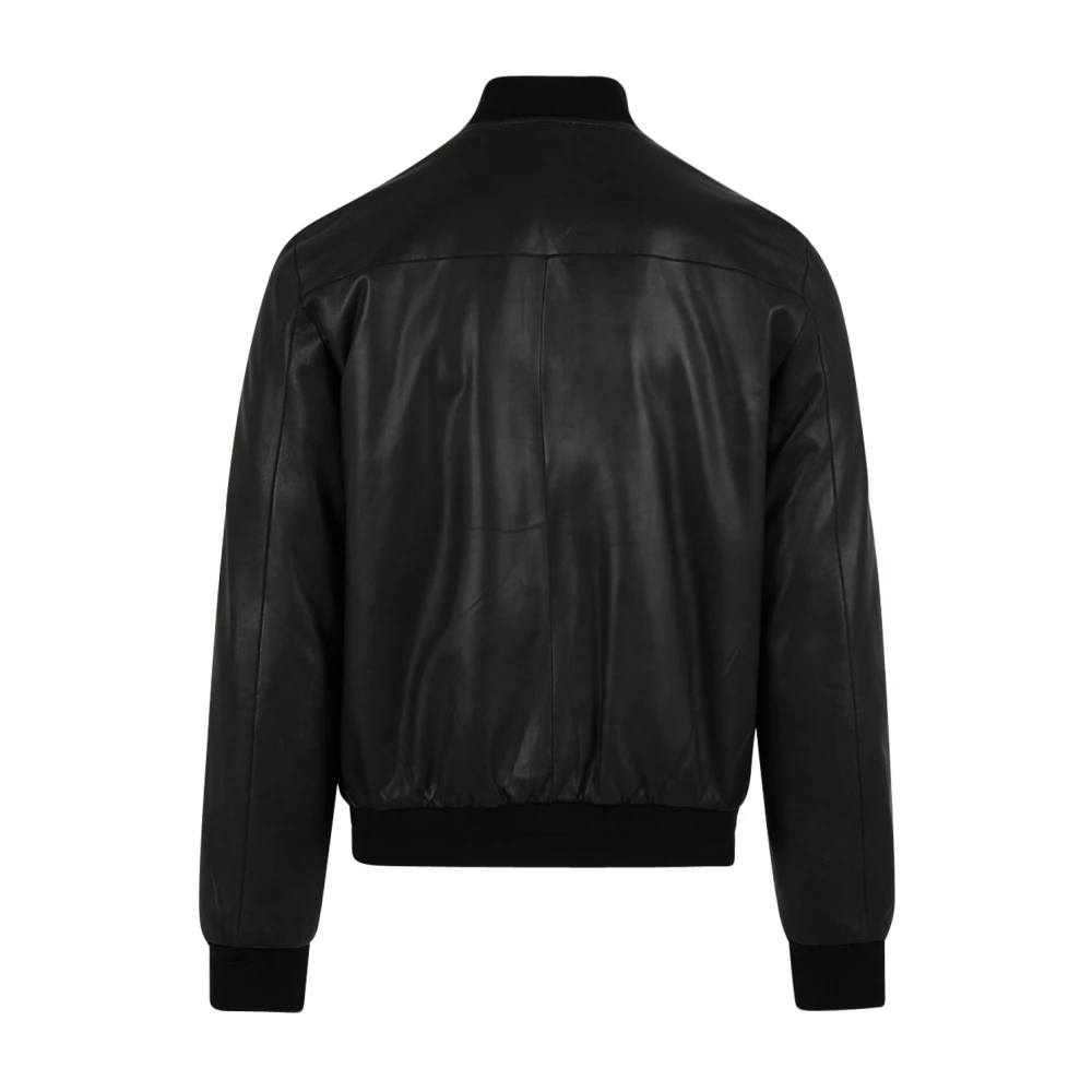 The Jack Leathers Omkeerbare Leren Jas Derek Seamless 20 Zwart Black Heren
