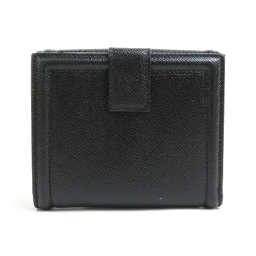 Salvatore Ferragamo Pre-owned Leather wallets Black Dames