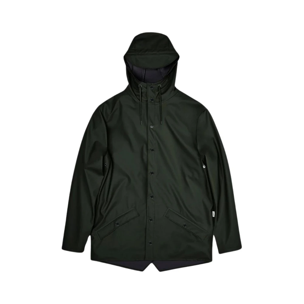 Rains Women's Rain Jacket - Green - Size M - Image 3