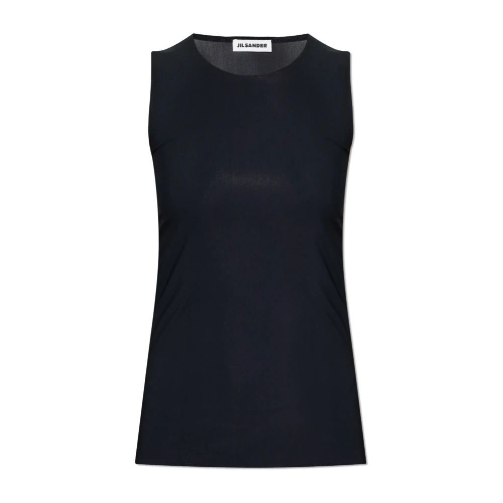 Jil Sander Damen Schwarz Oberteile, K, Lgröße: