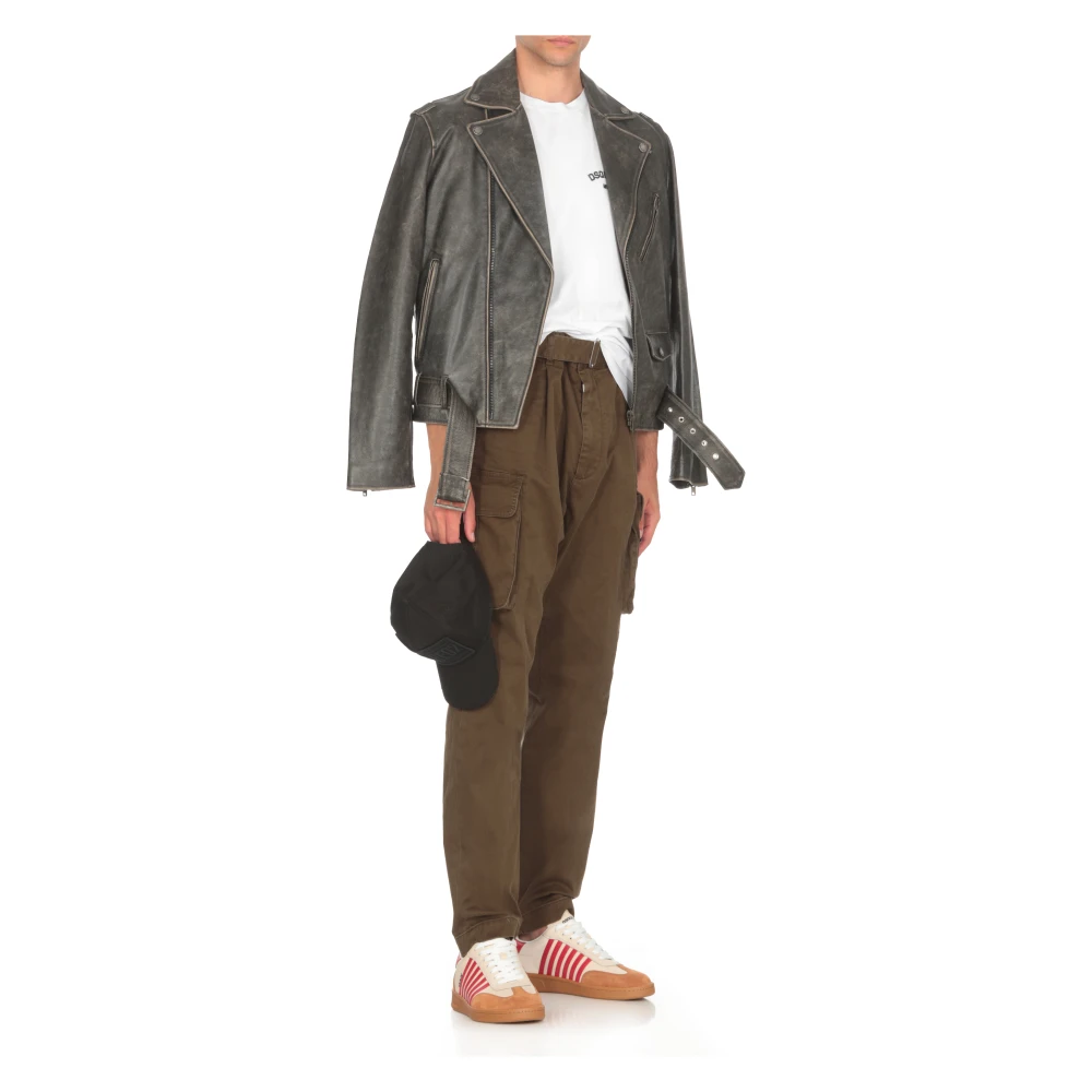 Dsquared2 Groene Cargo Broek Green Heren