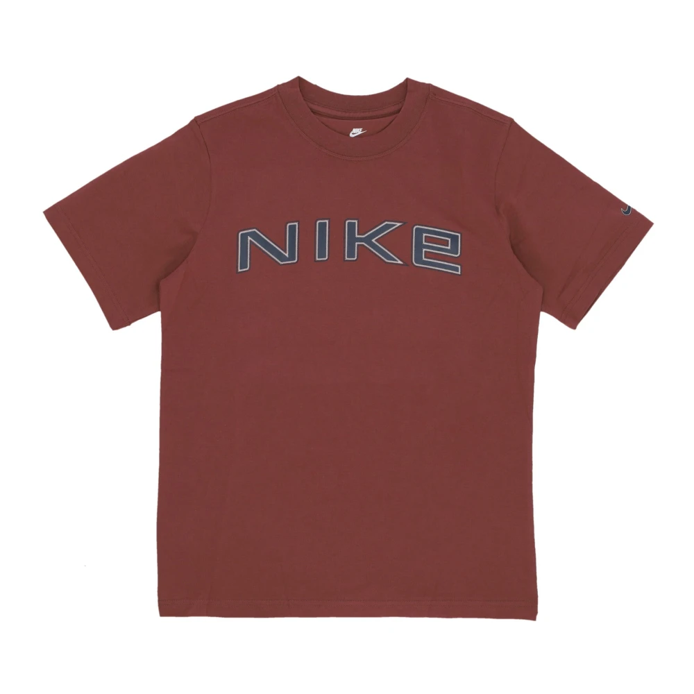 Nike Women's Red Training T-Shirts & Tops, M, Phoenix Tee Sportswear Crew T-Shirt