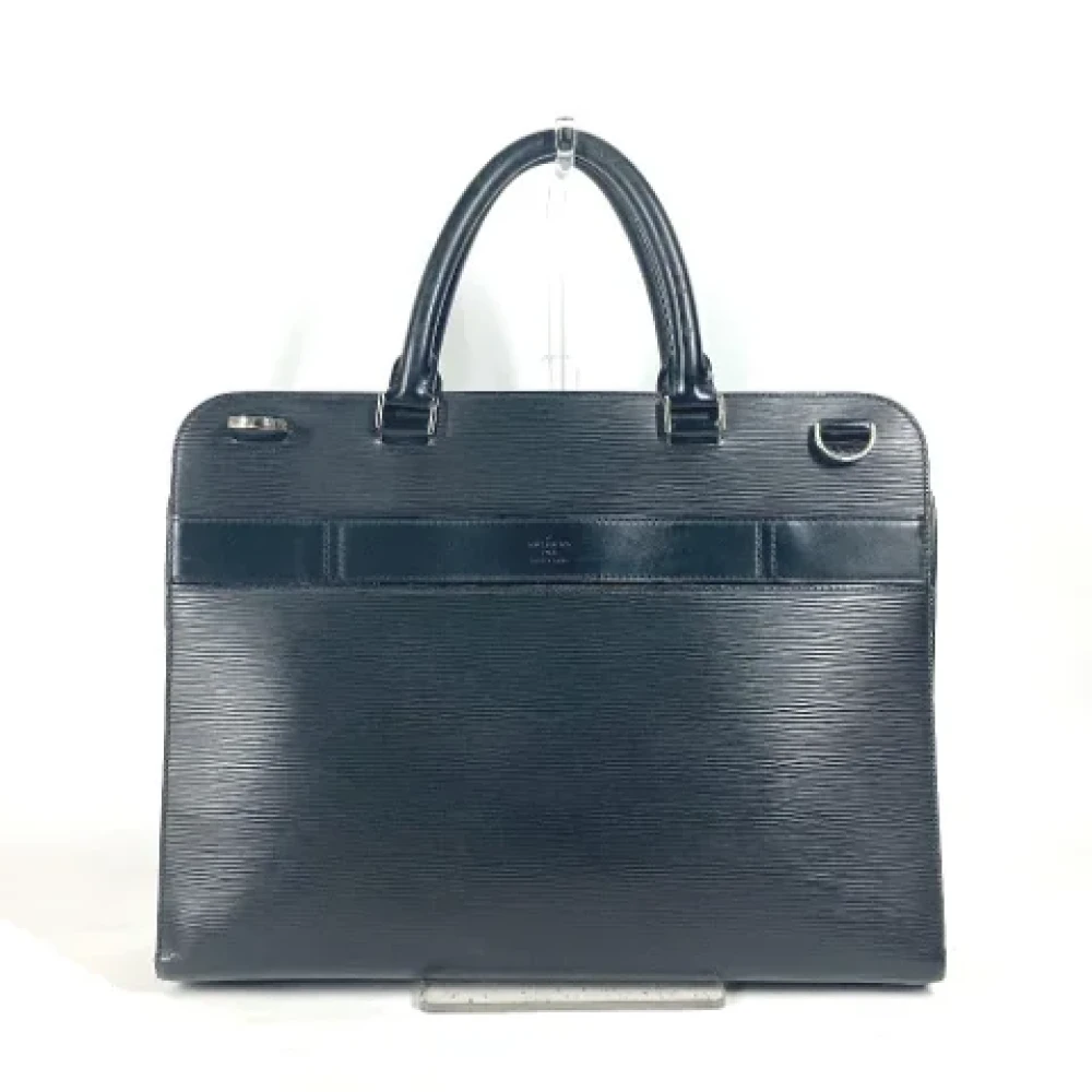 Louis Vuitton Vintage Pre-owned Leather louis-vuitton-bags Black Dames