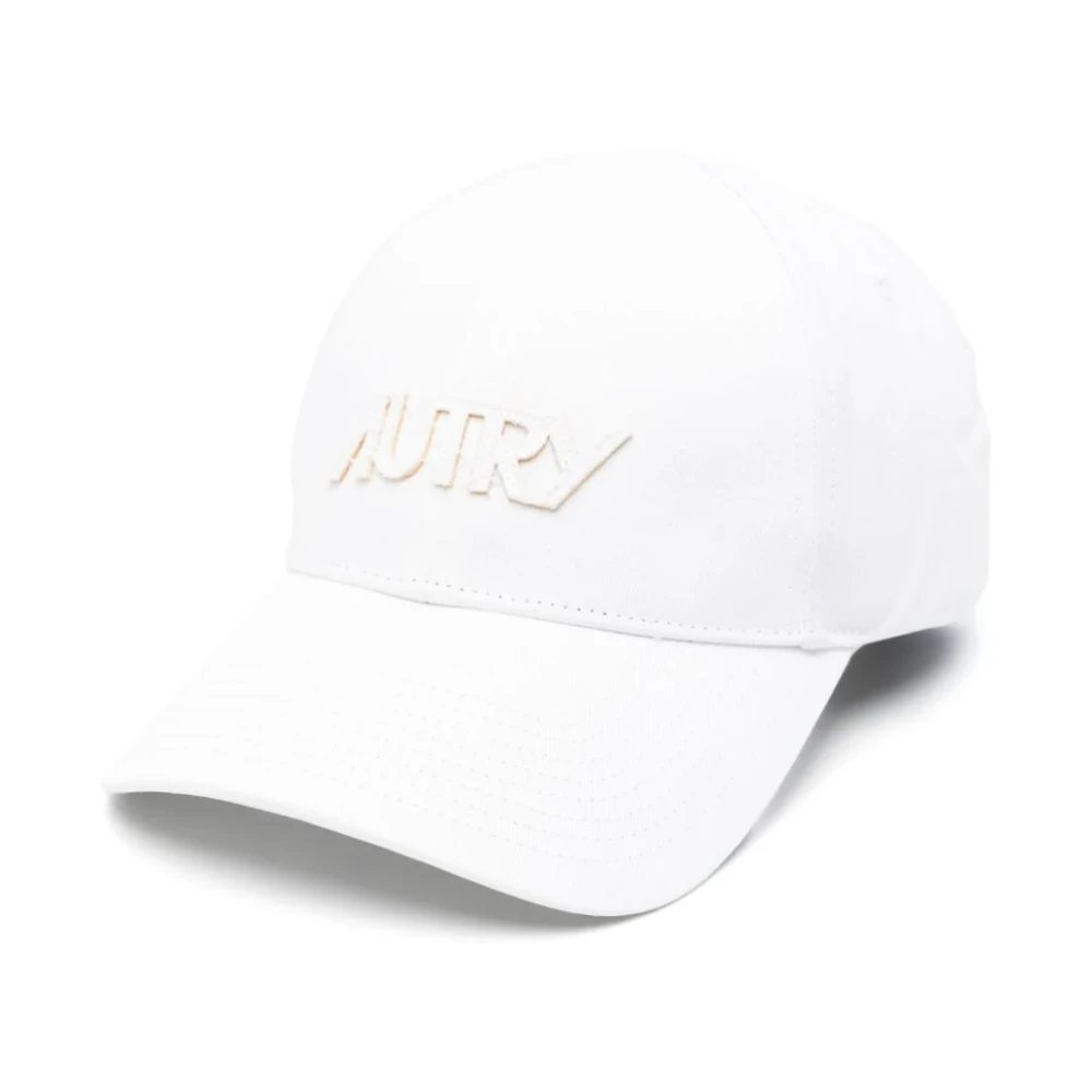 Autry Men's White Acpu52wh Baseball Cap - Hats & Caps - One Size - Accessories