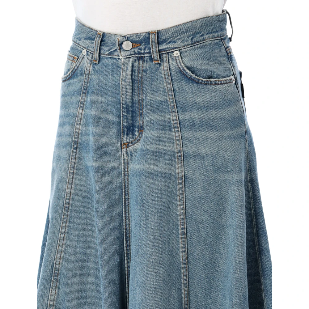 Haikure Serenity Midi Rok Blue Dames